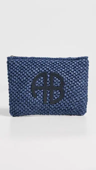 ANINE BING Rio Clutch Marine Blue One Size | Thumbnail 2 ANINE BING Rio Clutch Marine Blue One Size | Thumbnail 2
