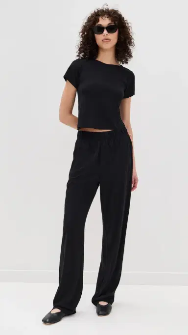 ÉTERNE Lounge Pants Black L | Thumbnail 5