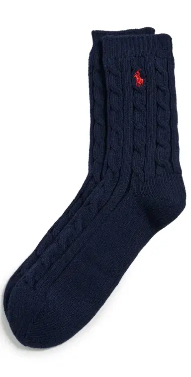 Polo Ralph Lauren Cable Knit Socks | Thumbnail 1