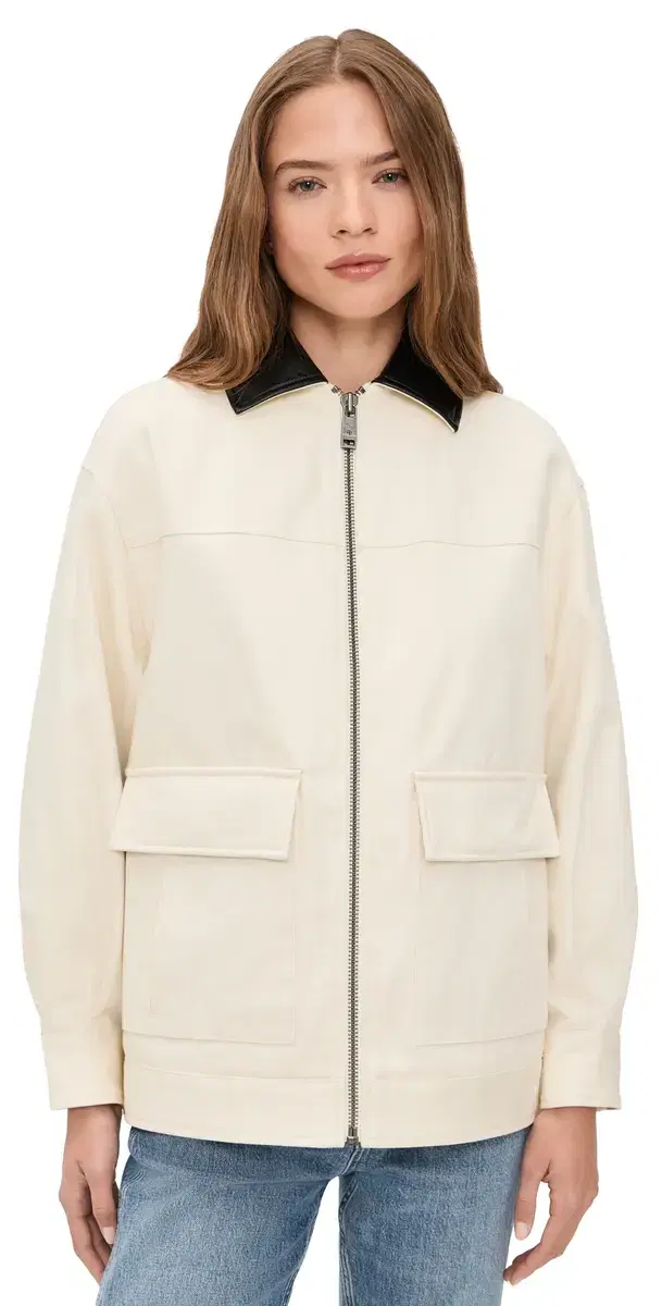 ANINE BING Holden Jacket Cream