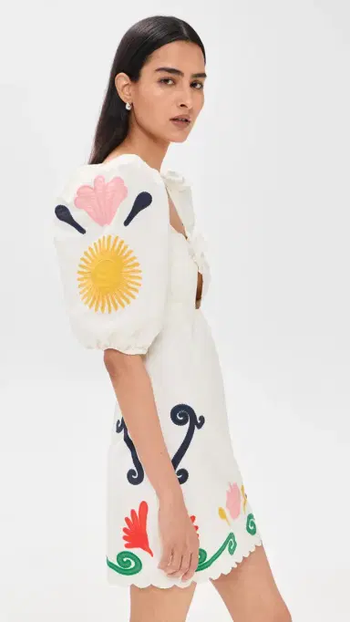 CAROLINA K Greta Mini Dress | Thumbnail 4 CAROLINA K Greta Mini Dress | Thumbnail 4
