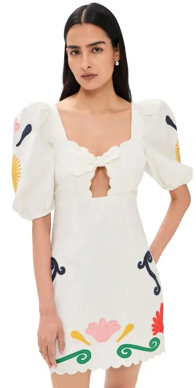 CAROLINA K Greta Mini Dress | Thumbnail 1 CAROLINA K Greta Mini Dress | Thumbnail 1