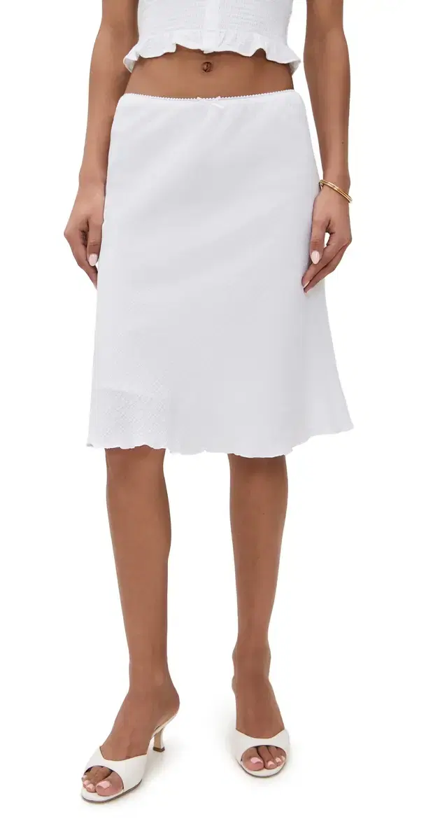 Paloma Skirt White
