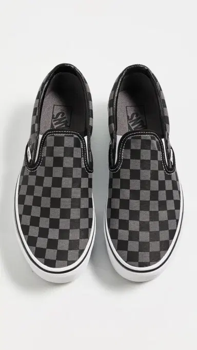 Vans Classic Slip On Stackform Sneakers Checkerboard Black/Pewter | Thumbnail 5 Vans Classic Slip On Stackform Sneakers Checkerboard Black/Pewter | Thumbnail 5