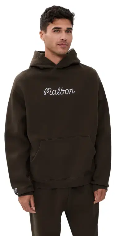 Malbon Fesque Hoodie Brown | Thumbnail 1 Malbon Fesque Hoodie Brown | Thumbnail 1