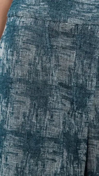JBQ Oslo inen Pants Blue Beige | Thumbnail 6