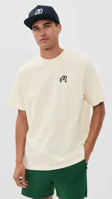 Malbon Bermuda Origin Tee Cream | Thumbnail 3