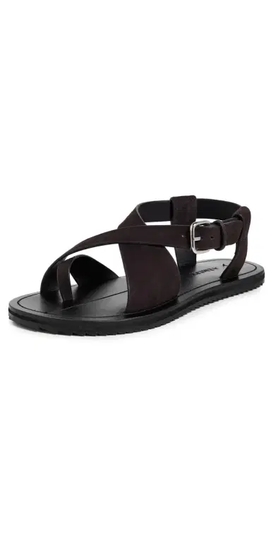 A.EMERY A. EMERY Ora Sandals Blackberry Suede | Thumbnail 1