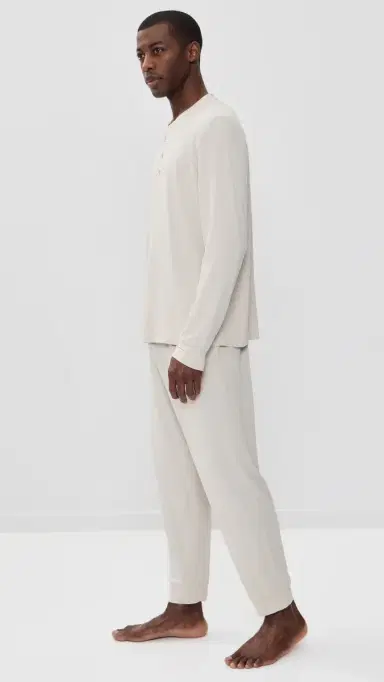 Eberjey Henry Long Pajamas Set oonstruck | Thumbnail 4