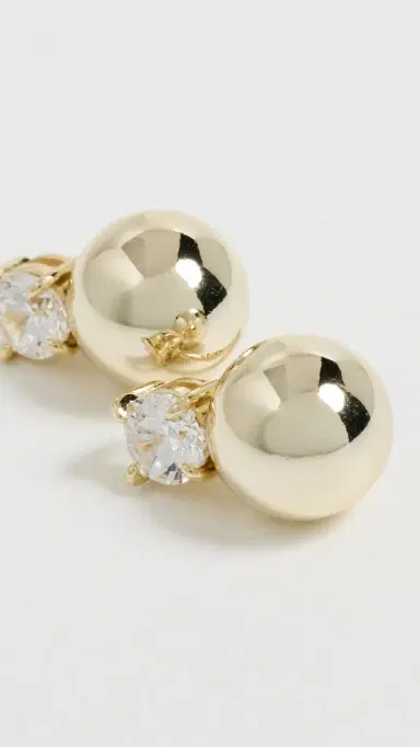 Shashi Gold Bliss Earrings | Thumbnail 4