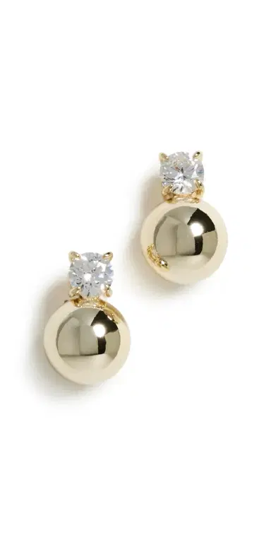 Shashi Gold Bliss Earrings | Thumbnail 1