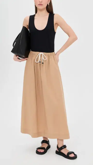 Jenni Kayne Hastings Newport Khaki Skirt Newport Khaki | Thumbnail 5 Jenni Kayne Hastings Newport Khaki Skirt Newport Khaki | Thumbnail 5