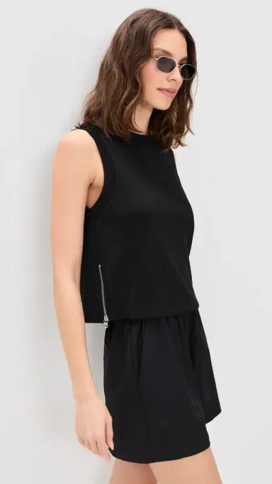 Varley hea Crop Tank Top Black | Thumbnail 2