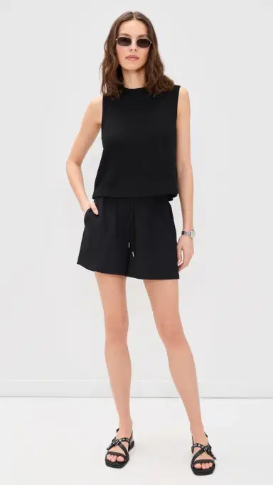 Varley hea Crop Tank Top Black | Thumbnail 5