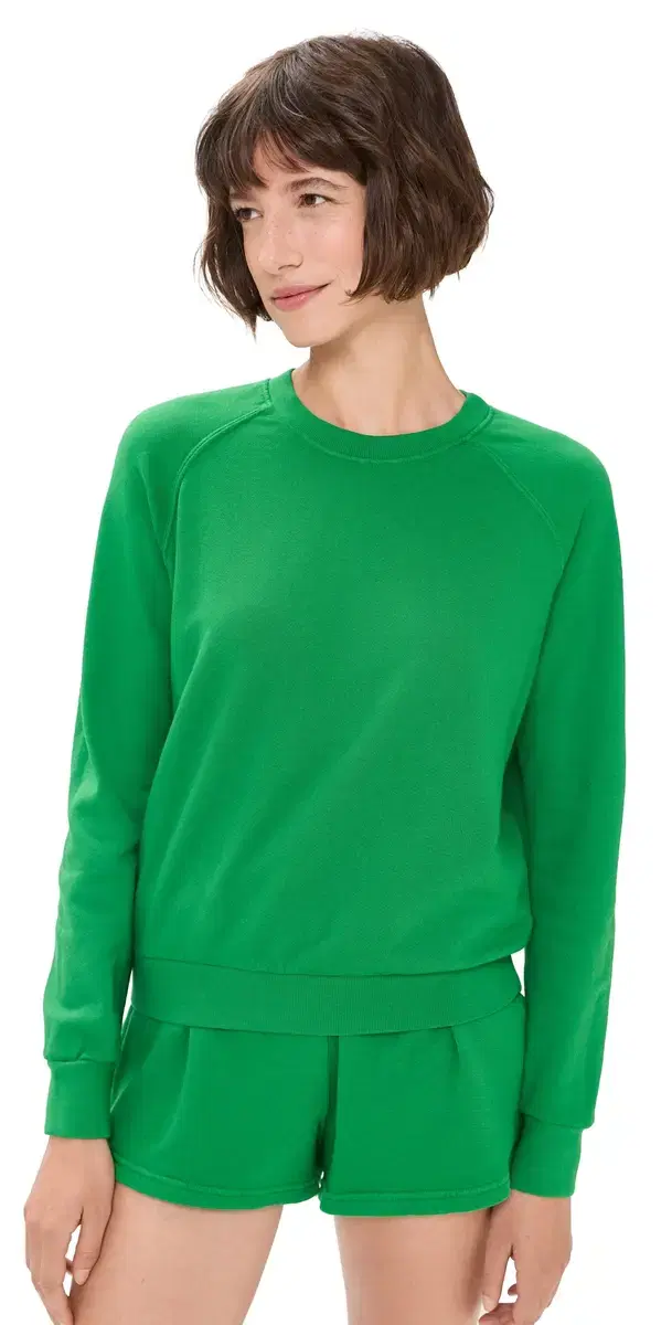 perfectwhitetee French Terry weatshirt Grass