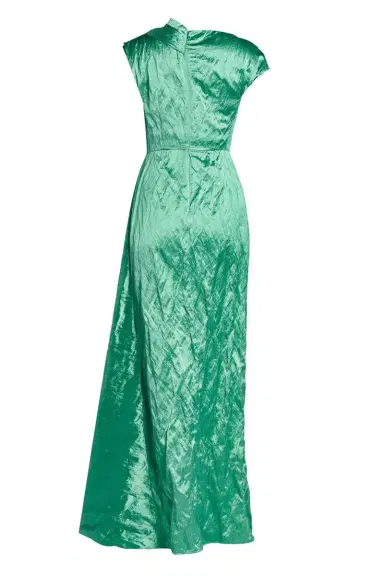 Erdem Embellished Texture Drape Gown | Thumbnail 5