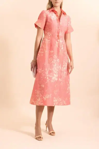Erdem Floral Print Midi Shirt Dress | Thumbnail 2