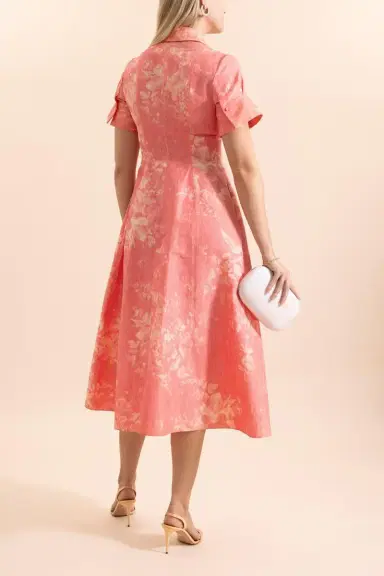 Erdem Floral Print Midi Shirt Dress | Thumbnail 4