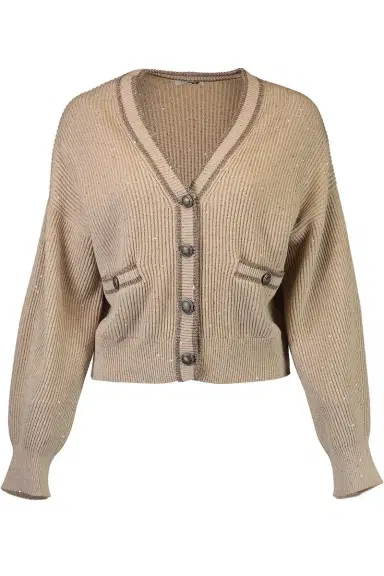 Brunello Cucinelli Pipe Cardigan | Thumbnail 1