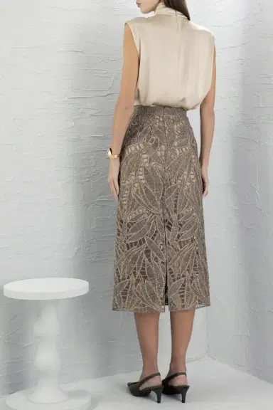 Brunello Cucinelli Sleevess Tie Blouse | Thumbnail 4 Brunello Cucinelli Sleevess Tie Blouse | Thumbnail 4