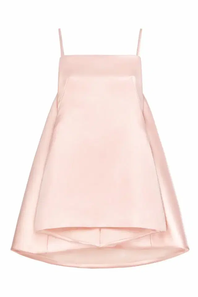 Sliced Cape Mini Dress