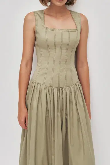 Aje Spirtelle Midi Dress | Thumbnail 3