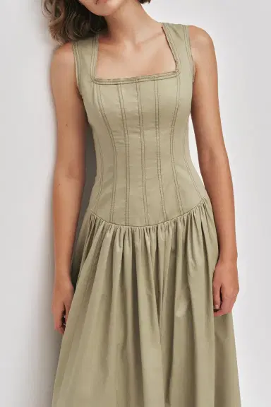 Aje Spirtelle Midi Dress | Thumbnail 4