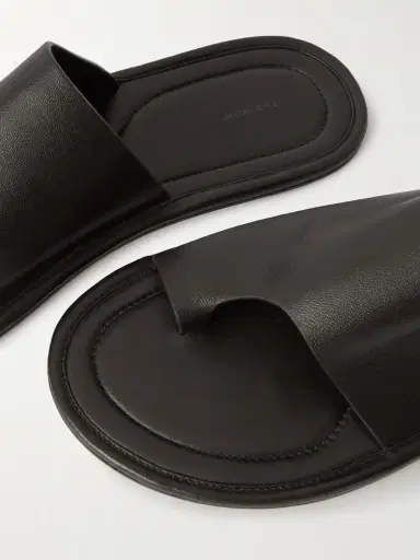 The Row Malick Leather Sandals | Thumbnail 5