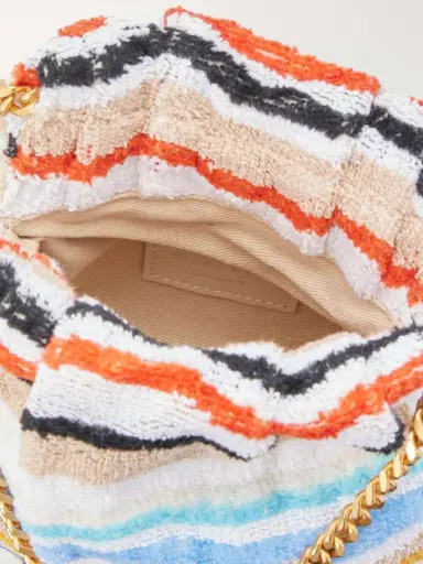Missoni Striped Terry Drawstring Pouch | Thumbnail 6 Missoni Striped Terry Drawstring Pouch | Thumbnail 6