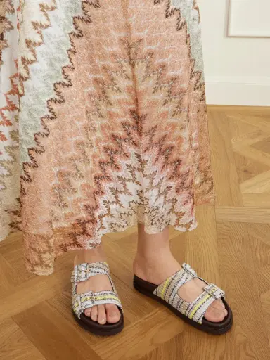 Missoni Clea Striped Woven Sandals | Thumbnail 2 Missoni Clea Striped Woven Sandals | Thumbnail 2