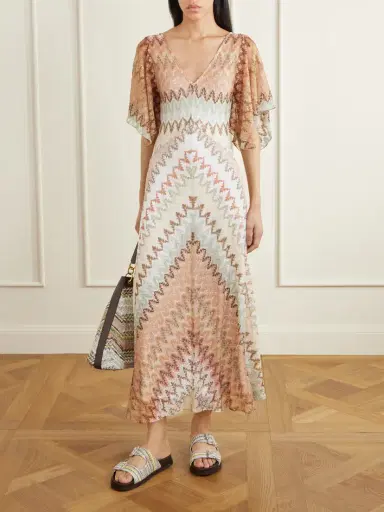 Missoni Clea Striped Woven Sandals | Thumbnail 4 Missoni Clea Striped Woven Sandals | Thumbnail 4