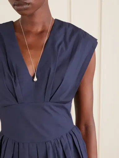 Rosie Assoulin In Full Bloom Gathered Cotton-taffeta Midi Dress | Thumbnail 4 Rosie Assoulin In Full Bloom Gathered Cotton-taffeta Midi Dress | Thumbnail 4