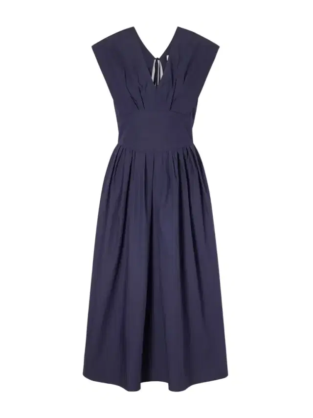 Rosie Assoulin In Full Bloom Gathered Cotton-taffeta Midi Dress