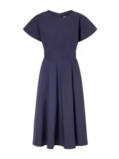 Rosie Assoulin Buttercup Pleated Cotton-taffeta Midi Dress | Thumbnail 1 Rosie Assoulin Buttercup Pleated Cotton-taffeta Midi Dress | Thumbnail 1