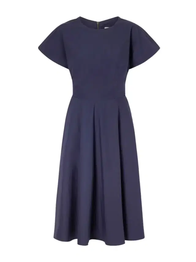Rosie Assoulin Buttercup Pleated Cotton-taffeta Midi Dress