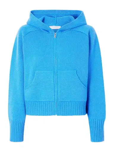 Calle Del Mar Cashmere Zip-up Hoodie | Thumbnail 1