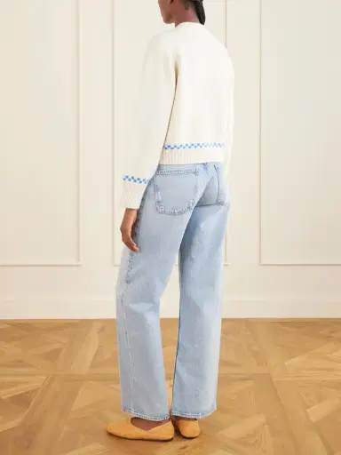 Calle Del Mar Embroidered Cashmere Cardigan | Thumbnail 4
