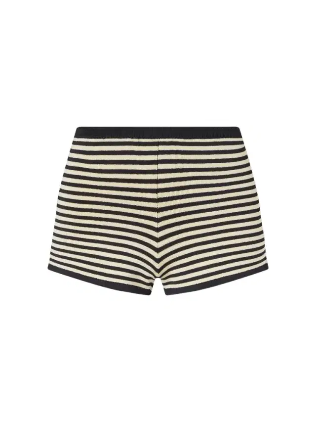 Calle Del Mar Striped Stretch-knit Shorts