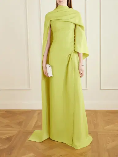 Marmar Halim Draped Crepe Gown | Thumbnail 2 Marmar Halim Draped Crepe Gown | Thumbnail 2
