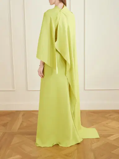 Marmar Halim Draped Crepe Gown | Thumbnail 3 Marmar Halim Draped Crepe Gown | Thumbnail 3