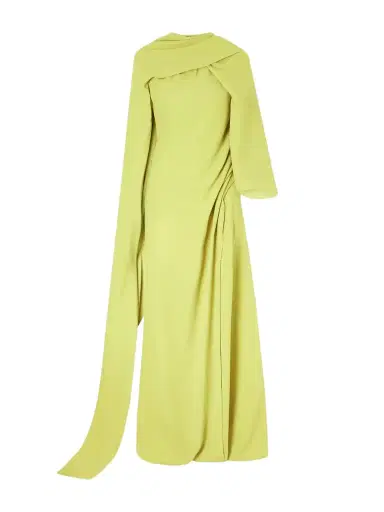Marmar Halim Draped Crepe Gown | Thumbnail 1 Marmar Halim Draped Crepe Gown | Thumbnail 1