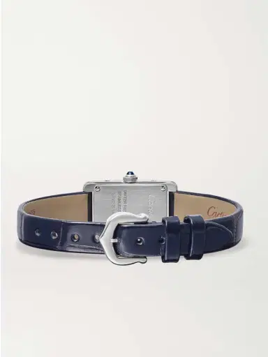 Cartier Tank Américaine Mini 28mm Stainless Steel And Alligator Watch | Thumbnail 6 Cartier Tank Américaine Mini 28mm Stainless Steel And Alligator Watch | Thumbnail 6