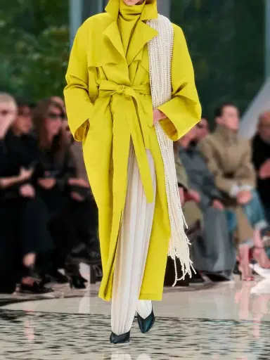 Alaïa Belted Paper-blend Trench Coat | Thumbnail 6
