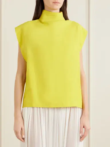 Alaïa Paper-blend Turtleneck Top | Thumbnail 3