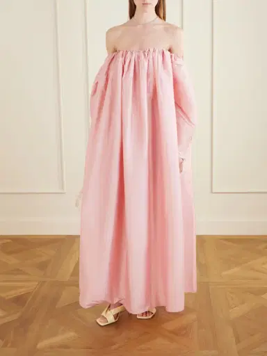 Abadia Eleanor Off-the-shoulder Taffeta Gown | Thumbnail 2