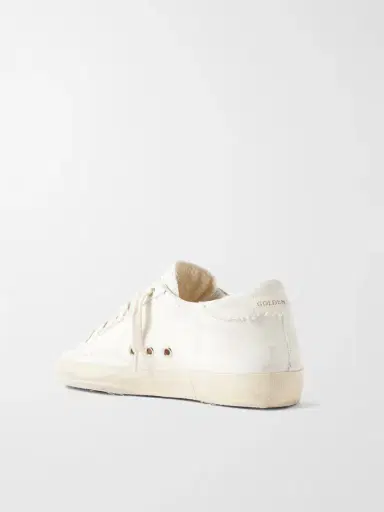 Golden Goose Super-star Distressed Canvas Sneakers | Thumbnail 3 Golden Goose Super-star Distressed Canvas Sneakers | Thumbnail 3