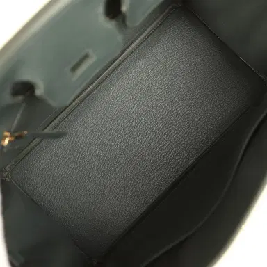 HERMÈS Hermes Birkin 25 Vert Mangrove Togo Permabrass Hardware | Thumbnail 8 HERMÈS Hermes Birkin 25 Vert Mangrove Togo Permabrass Hardware | Thumbnail 8