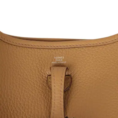 HERMÈS Hermes Evelyne TPM Biscuit Clemence Palladium Hardware | Thumbnail 7 HERMÈS Hermes Evelyne TPM Biscuit Clemence Palladium Hardware | Thumbnail 7