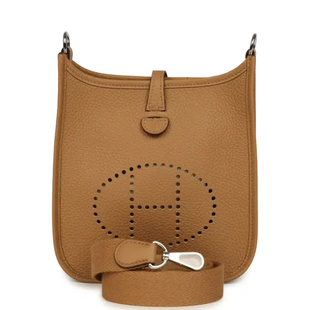 hermes Hermes Evelyne TPM Biscuit Clemence Palladium Hardware