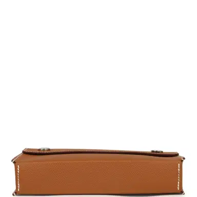 HERMÈS Hermes Hermesnap Wallet Gold Epsom Palladium Hardware | Thumbnail 4